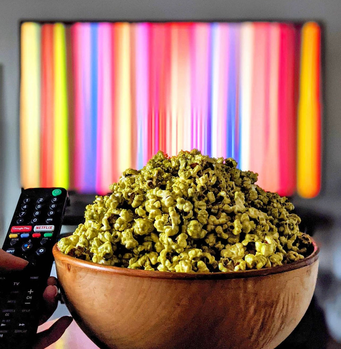 Pistachio Popcorn