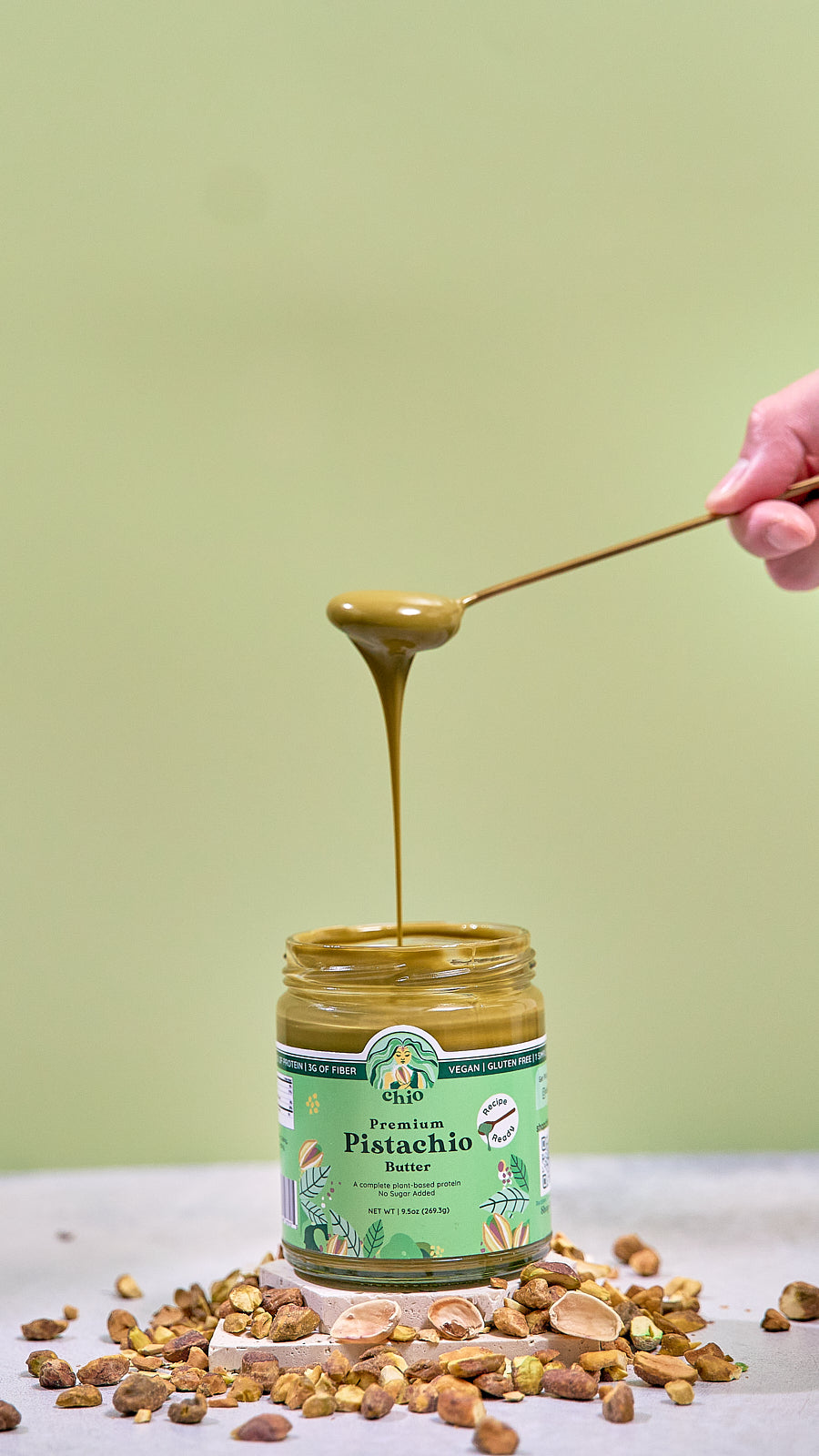 Pistachio Butter Drizzle