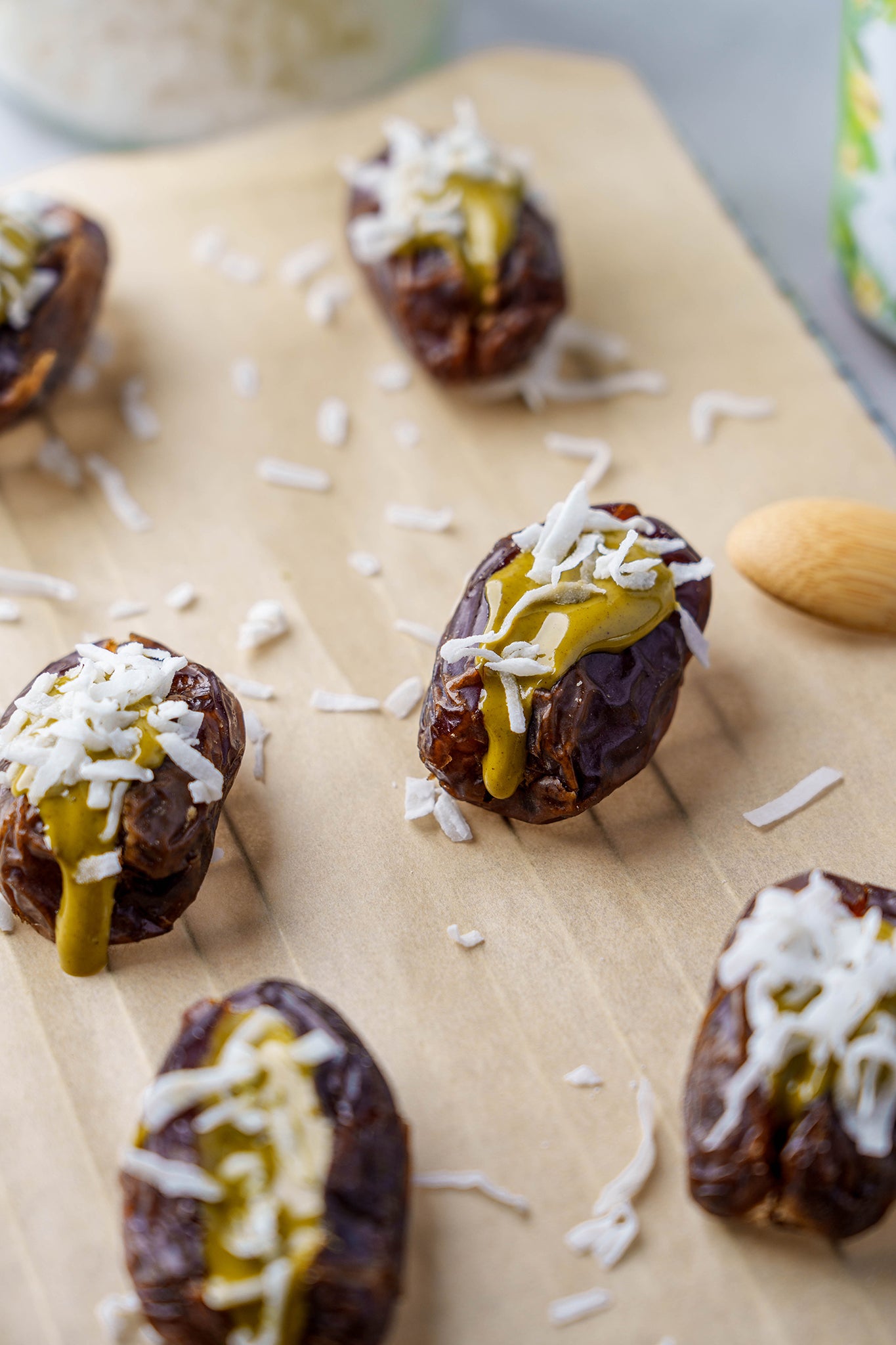 Pistachio Butter Dates